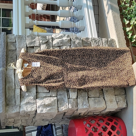 NWT J. Crew Animal Print Sheath Dress - 4 Petite - Picture 5 of 8